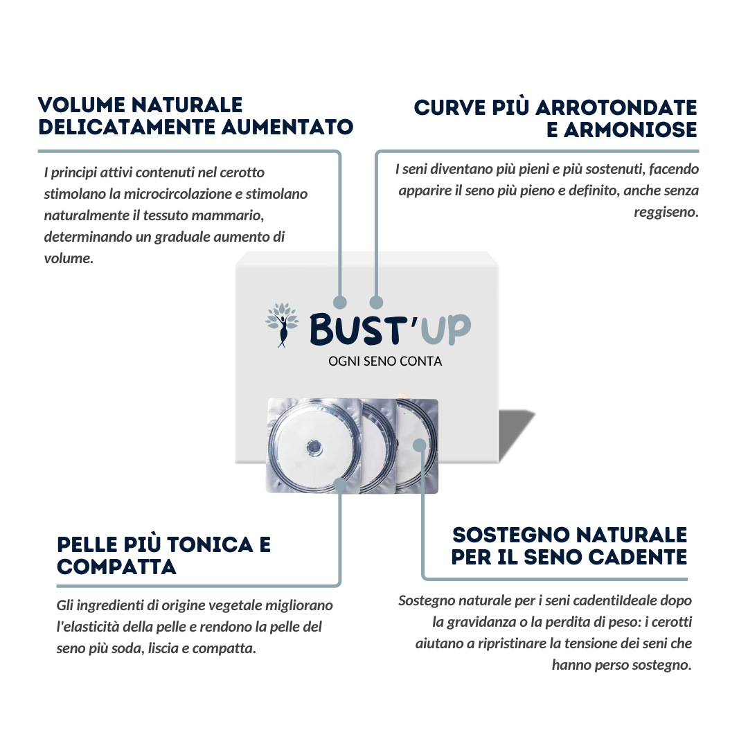 BUST'UP - TOPPA SUL SENO